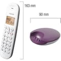 Pikkukuva 2 / 6: Langaton lankapuhelin - LOGICOM - DECT ILOA 150 SOLO - Munakoiso - Ilman vastaajaa