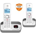 Miniatyrbild 1 av 3: Trådlös fast telefon - ALCATEL - F860 voice duo grå - Blockera oönskade samtal