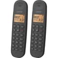 Miniatyrbild 3 av 6: Trådlös fast telefon - LOGICOM - DECT ILOA 255T DUO - Svart - Med telefonsvarare