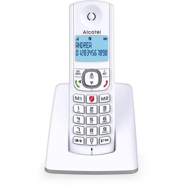 Alcatel F530 Solo Langaton puhelin ilman vastaajaa Harmaa Harmaa, Valkoinen