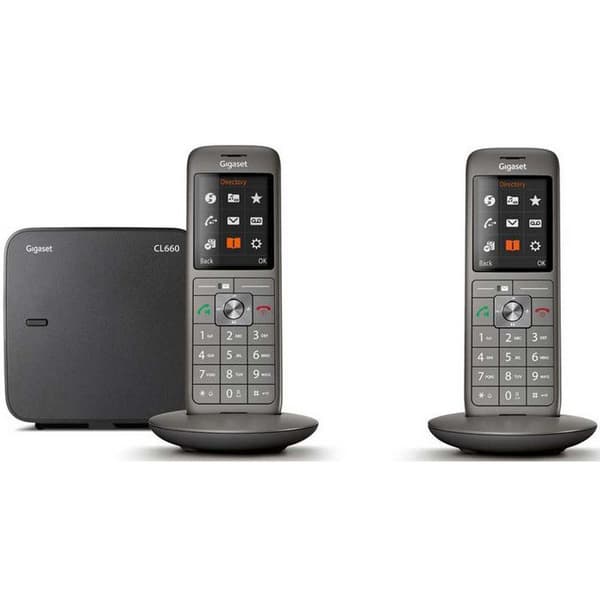 GIGASET-lankapuhelin CL 660 A Duo antrasiitti