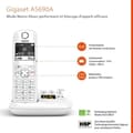 Miniatyrbillede 6 af 6: GIGASET Fastnettelefon AS690 A Hvid