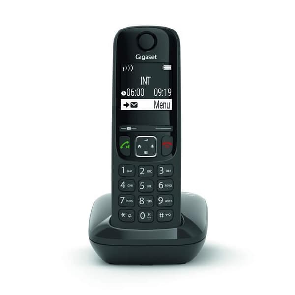 GIGASET AS690 Duo Sort fastnettelefon