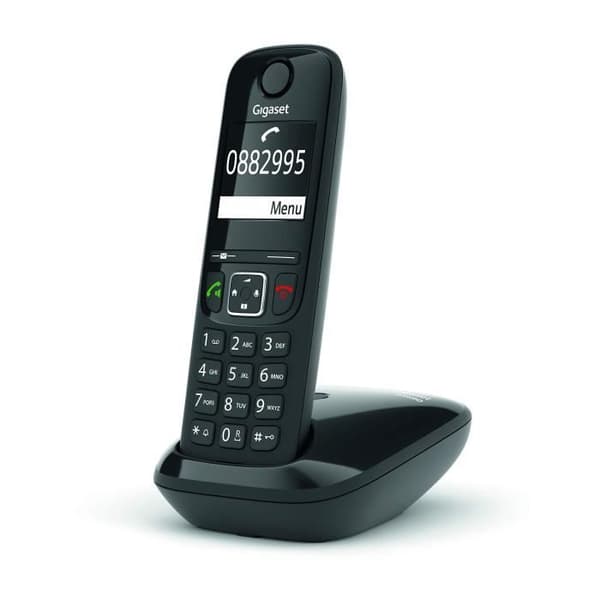 GIGASET AS690 Duo Sort fastnettelefon