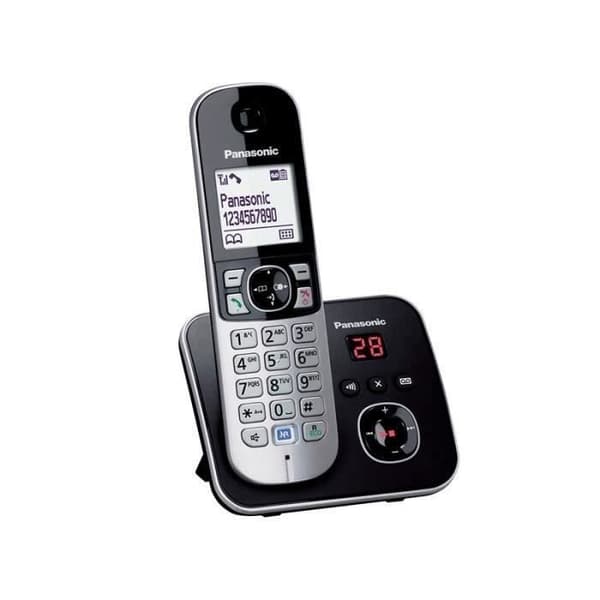 Panasonic KX-TG6821 langaton puhelinvastaaja musta