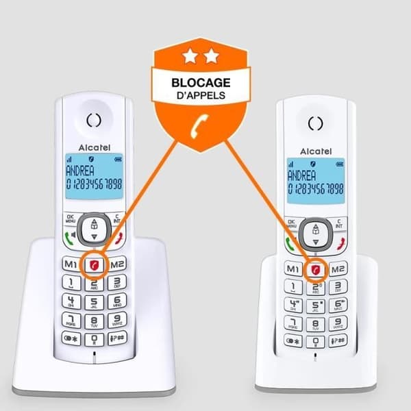 Alcatel F530 duo harmaa ilman vastaajaa
