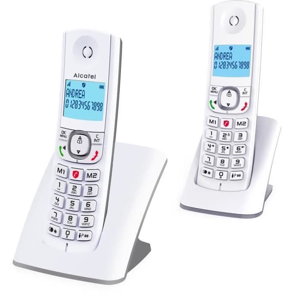 Alcatel F530 duo harmaa ilman vastaajaa