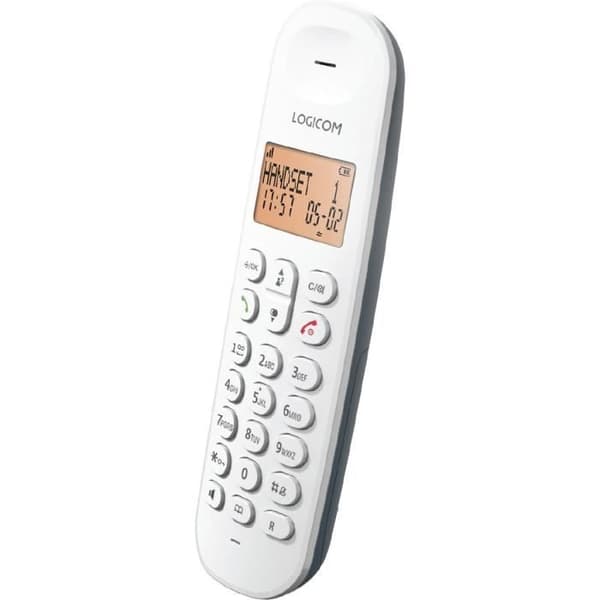 Trådløs fastnettelefon - LOGICOM - DECT ILOA 150 SOLO - Skifer - Uden telefonsvarer