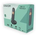 Miniatyrbild 5 av 6: Trådlös fasttelefon - LOGICOM - DECT ILOA 150 SOLO - Svart - Utan telefonsvarare