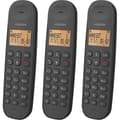 Miniatyrbillede 3 af 6: Trådløs fastnettelefon - LOGICOM - DECT ILOA 350 TRIO - Sort - Uden telefonsvarer