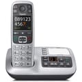 Pikkukuva 2 / 6: Gigaset DECT langaton puhelin musta/hopea vastaajalla - e560a