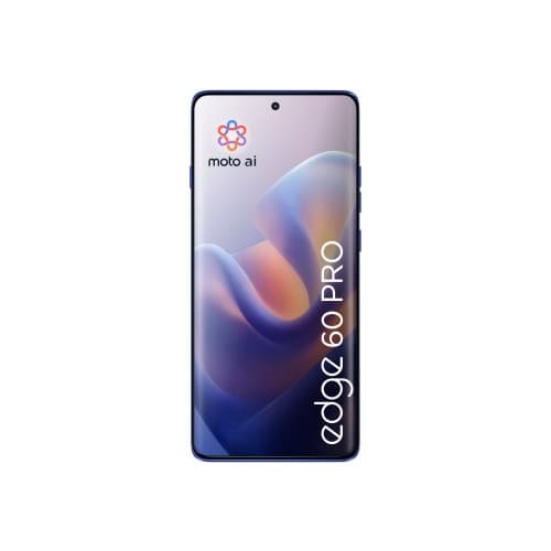 Motorola Edge 60 Pro - pantone bländande blå - 5G pekskärmsmobil - 512 GB - GSM Blå