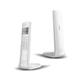 Miniatyrbillede 3 af 3: Logicom Luxia 150 Solo trådløs telefon uden telefonsvarer hvid grå