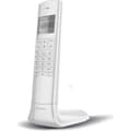Miniatyrbillede 1 af 3: Logicom Luxia 150 Solo trådløs telefon uden telefonsvarer hvid grå