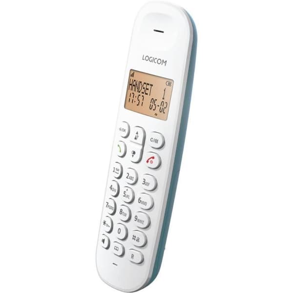 Trådlös fast telefon - LOGICOM - DECT ILOA 150 SOLO - Turkos - Utan telefonsvarare