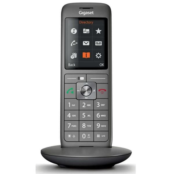 Trådløs fastnettelefon - GIGASET CL 660 Duo Antracit - Baggrundsbelyst farveskærm - 400 kontakter