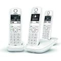Miniatyrbild 1 av 6: GIGASET AS690 Trio Vit fasttelefon
