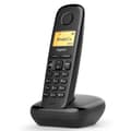 Miniatyrbild 2 av 2: Gigaset A270 Solo trådlös telefon - svart - handsfree - 80 namn och nummer telefonbok - 1080 min batteritid