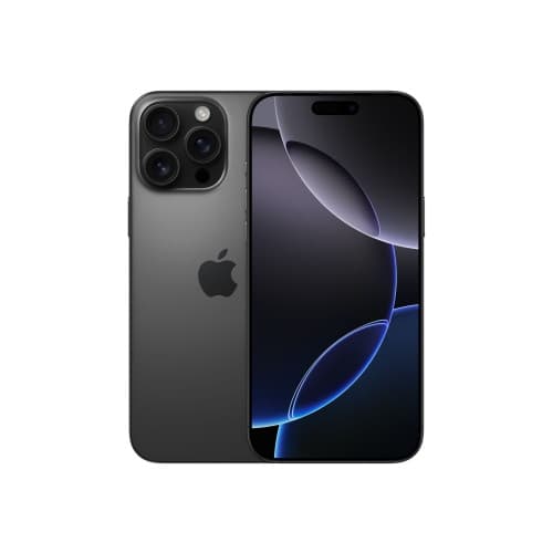 Apple iPhone 16 Pro - svart titan - 5G smartphone - 128 GB - GSM Svart