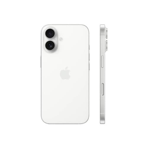 Apple iPhone 16 - vit - 5G smartphone - 128 GB - GSM Vit
