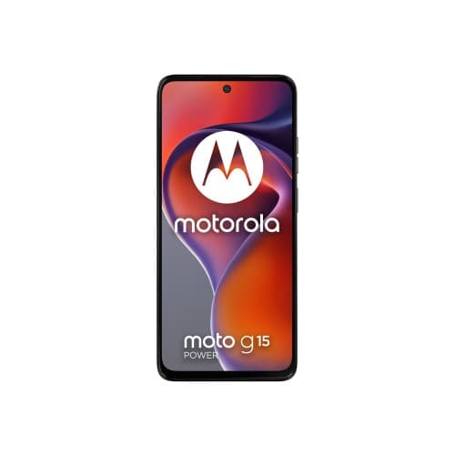 Motorola Moto G15 Power - gravity gray - 4G pekskärmsmobil - 256 GB - GSM