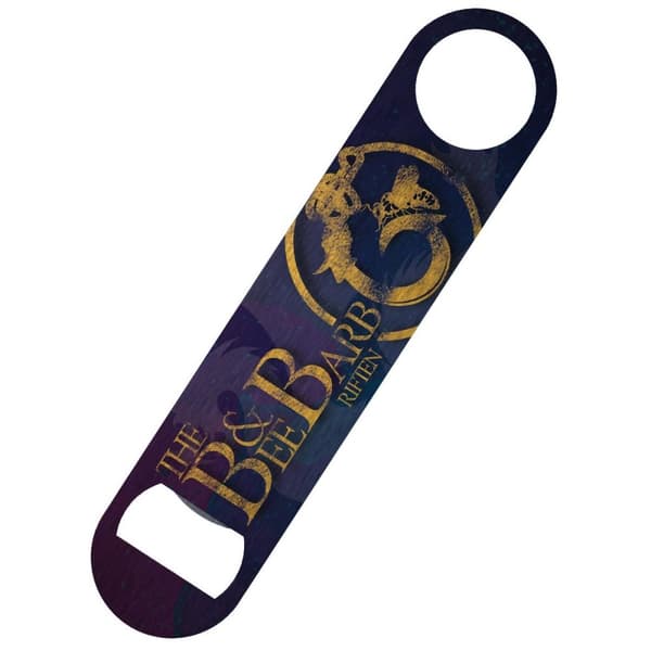 Grindstore The Bee & Barb Bar Blade Bottle Opener Purple One Size