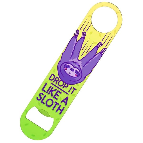 Grindstore Drop It Like A Sloth Bar Blade Bottle Opener Multicoloured One Size