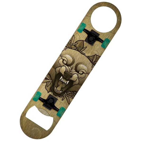 Grindstore Wolf Tattoo Skateboard Bar Blade Bottle Opener Multicoloured One Size