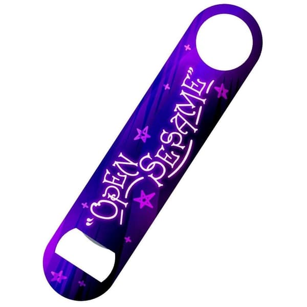 Grindstore Open Sesame Bar Blade Bottle Opener Purple One Size