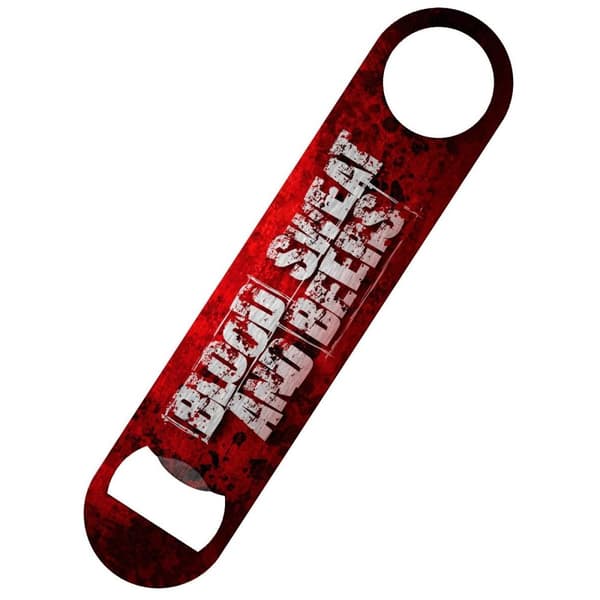 Grindstore Blood Sweat & Beers Bar Blade flaskeåbner Red One Size