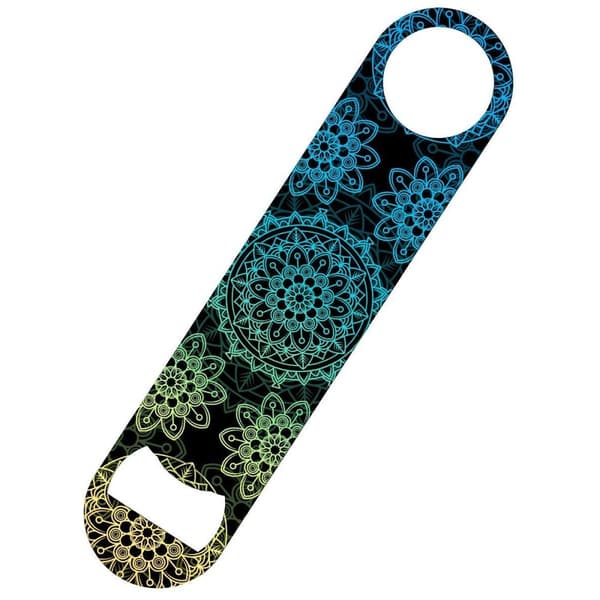 Grindstore Metallic Kaleidoscope Bar Blade Bottle Opener Multicoloured One Size