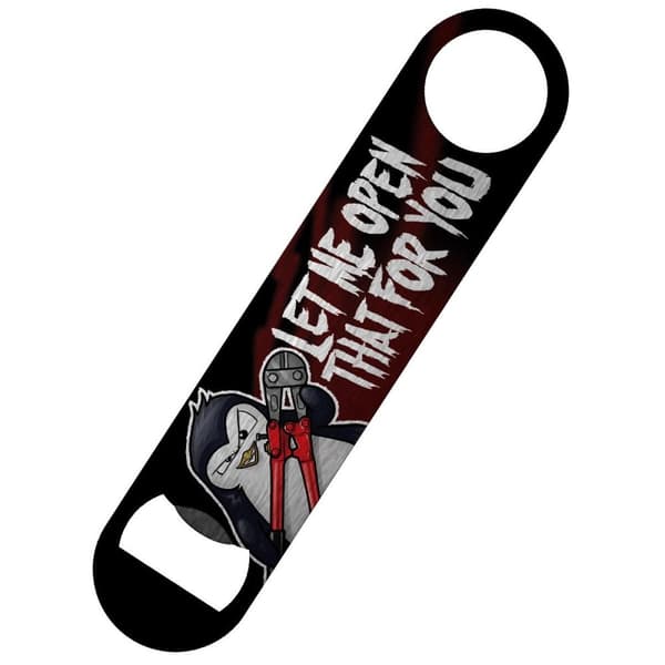 Psycho Penguin Let Me Open That For You Bar Blade Bottle Opener Multicoloured One Size