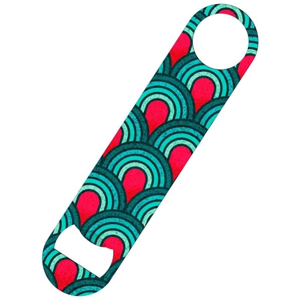 Grindstore Rainbow Scales Bar Blade Bottle Opener Blue One Size