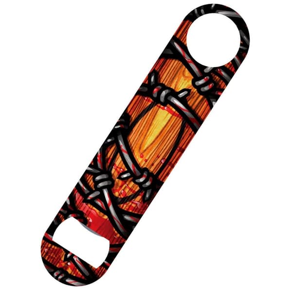 Grindstore Weapon Of Choice Bar Blade Bottle Opener Brown One Size