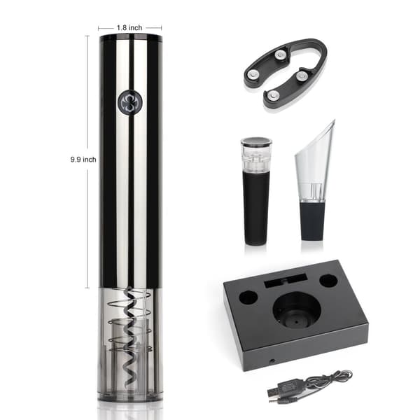 INF Elektrisk vinåpner med USB-lading