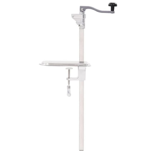 vidaXL Boksåpner sølv 70 cm aluminium og rustfritt stål