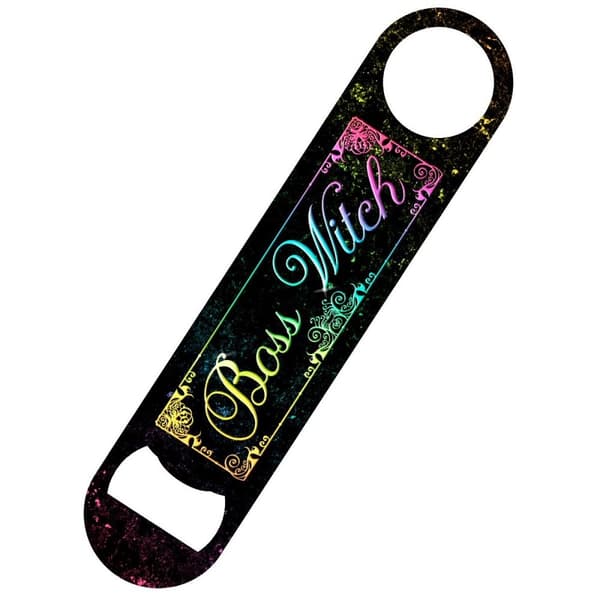 Grindstore Boss Witch Bottle Opener Black One Size