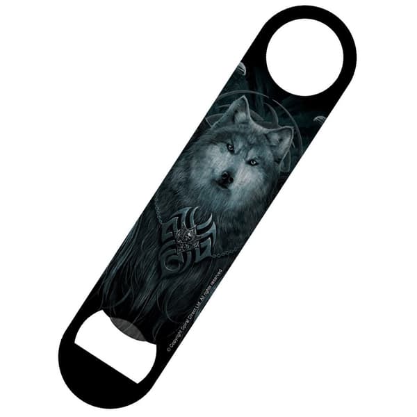 Spiral Wolf Spirit Bottle Opener