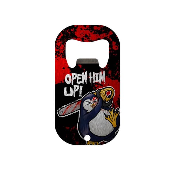 Psycho Penguin Open Him Up Mini Bottle Opener Multicoloured One Size