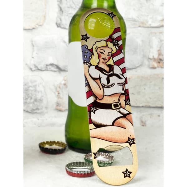 Grindstore Pin Up Retro flaskeåbner