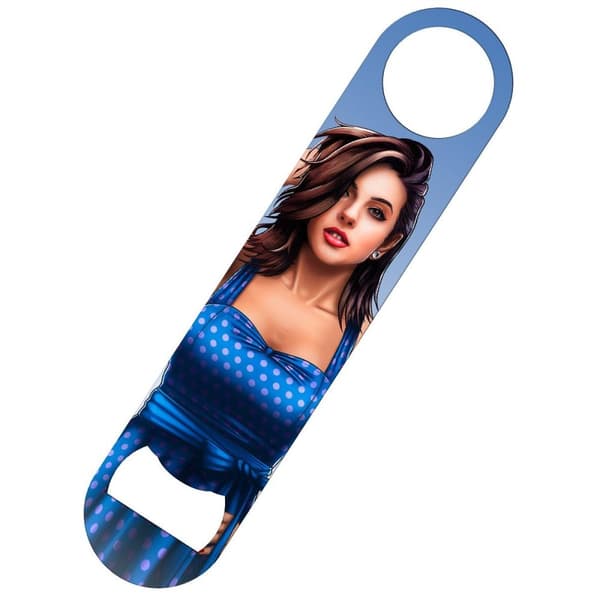 Grindstore The Future Is Female Bottle Opener Blue One Size