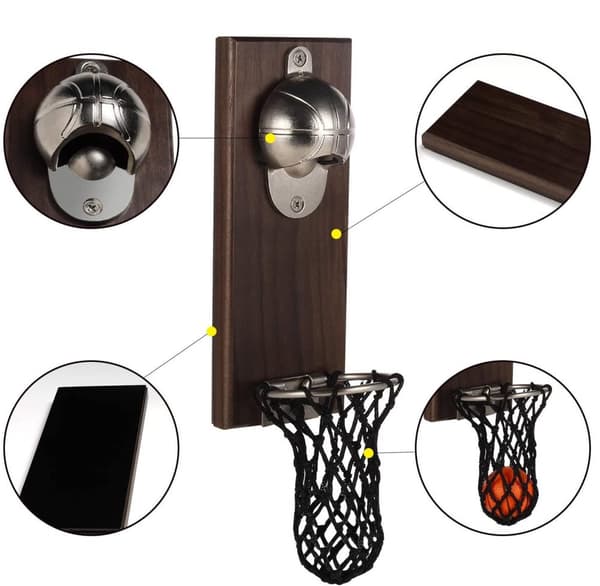 Flaskeåpner - Basketballkurv