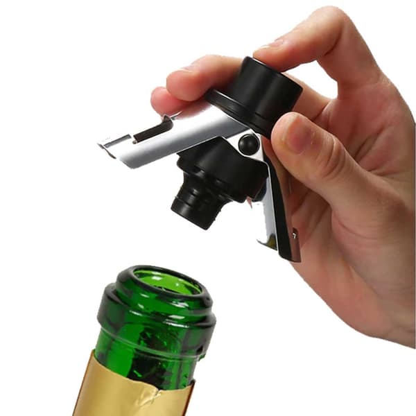 Vakuumkork till Champagne – Champagneförslutare med Pump
