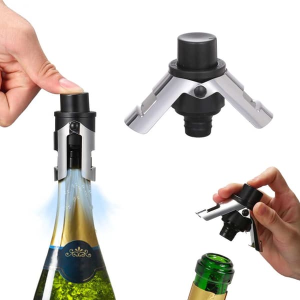 Vakuum Cork til Champagne - Champagne lukning med pumpe