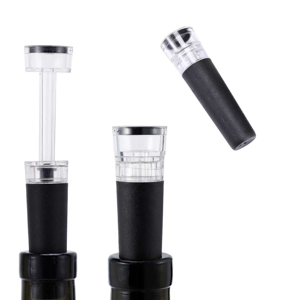 2-Pack Universal Vakuumkork till Vin - Flaskkork med Pump