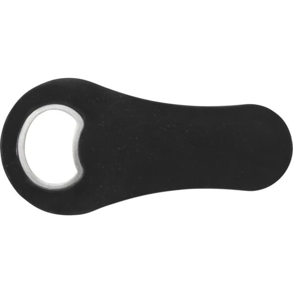 Bullet Schyn Wheat Straw Bottle Opener Solid Black One Size