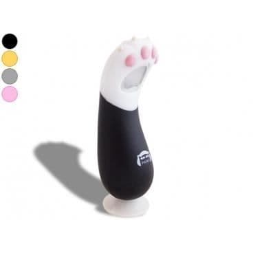 Flasköppnare - Hemdekor - Kattfot - Grå - PVC och Metall - Modern Design