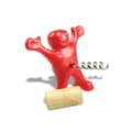 Miniatyrbild 1 av 2: Korkskruv - Glad Man - Köksredskap - Röd - Plast och metall - Nutida design
