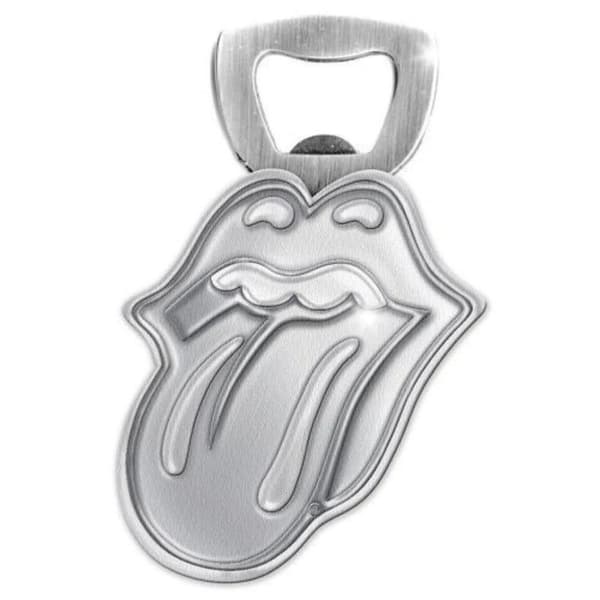 The Rolling Stones Metal Logo Bottle Opener Silver One Size