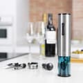 Miniatyrbild 5 av 5: Cecotec Electric wine opener with Press function; it automatically opens the wine bottle when pressed. Aluminium body and 4 accessories: 2 non-drip w